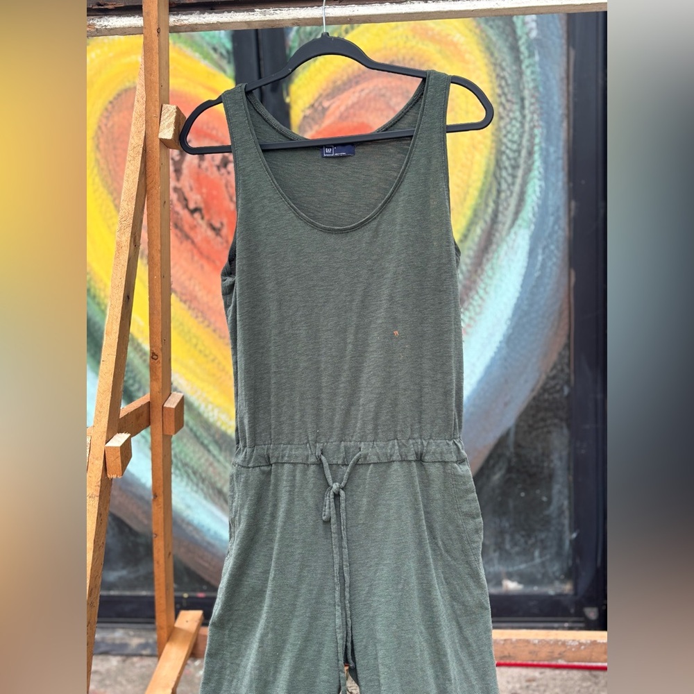 Olive green jumpsuit!